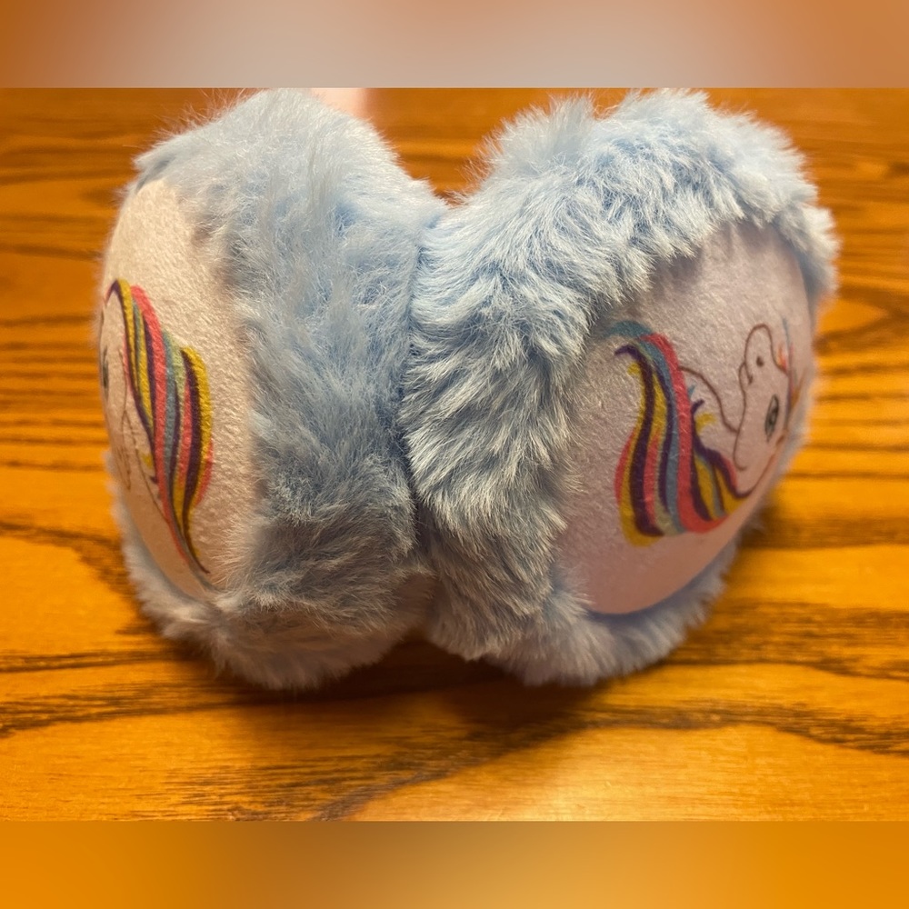 Flammi Unicorn Kids Knit Earmuffs Winter Outdoor Furry Ear Warmers for Girls